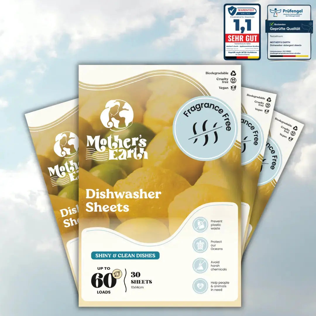 Umweltfreundliche Spülmaschinen-Blätter Mother's Earth NL