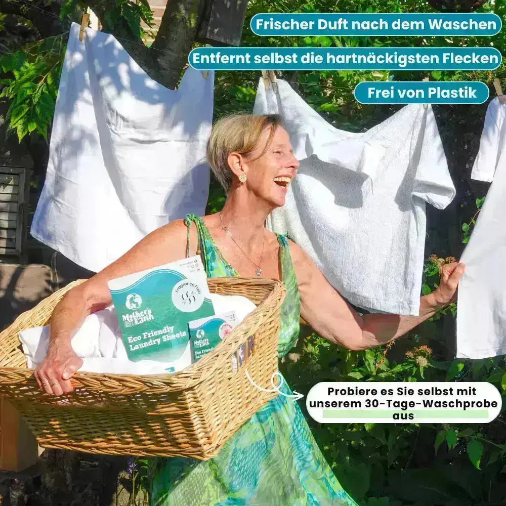 Umweltfreundliche Waschmittel-Streifen Mother's Earth