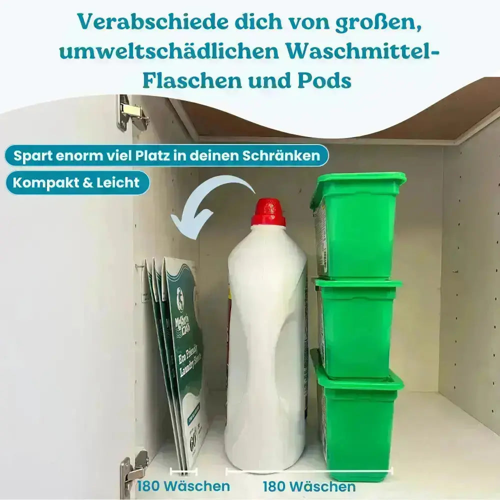 Umweltfreundliche Waschmittel-Streifen Mother's Earth