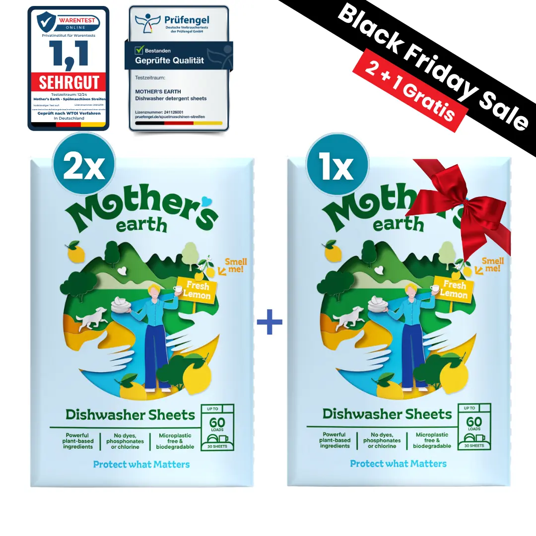 Umweltfreundliche Spülmaschinen-Blätter