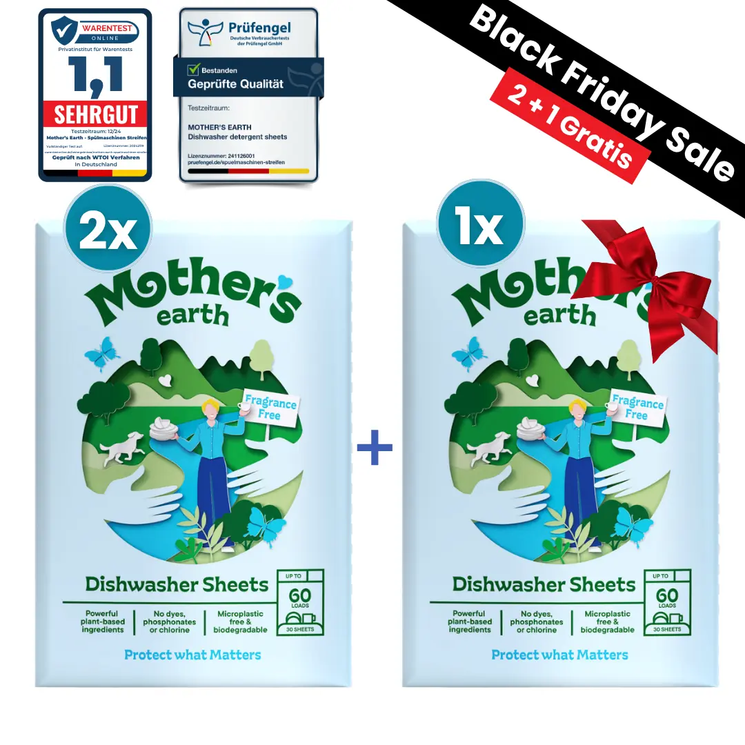 Umweltfreundliche Spülmaschinen-Blätter