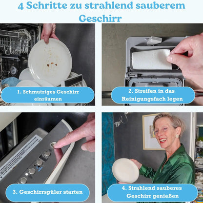 Umweltfreundliche Spülmaschinen-Blätter