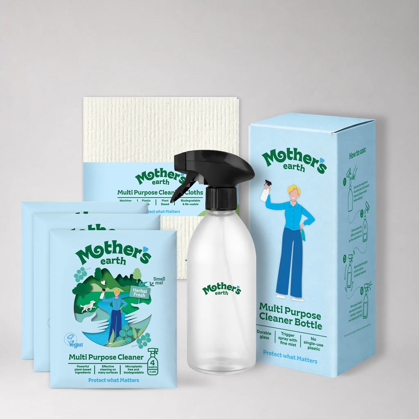 Allzweckreiniger Starterset Mother's Earth DE