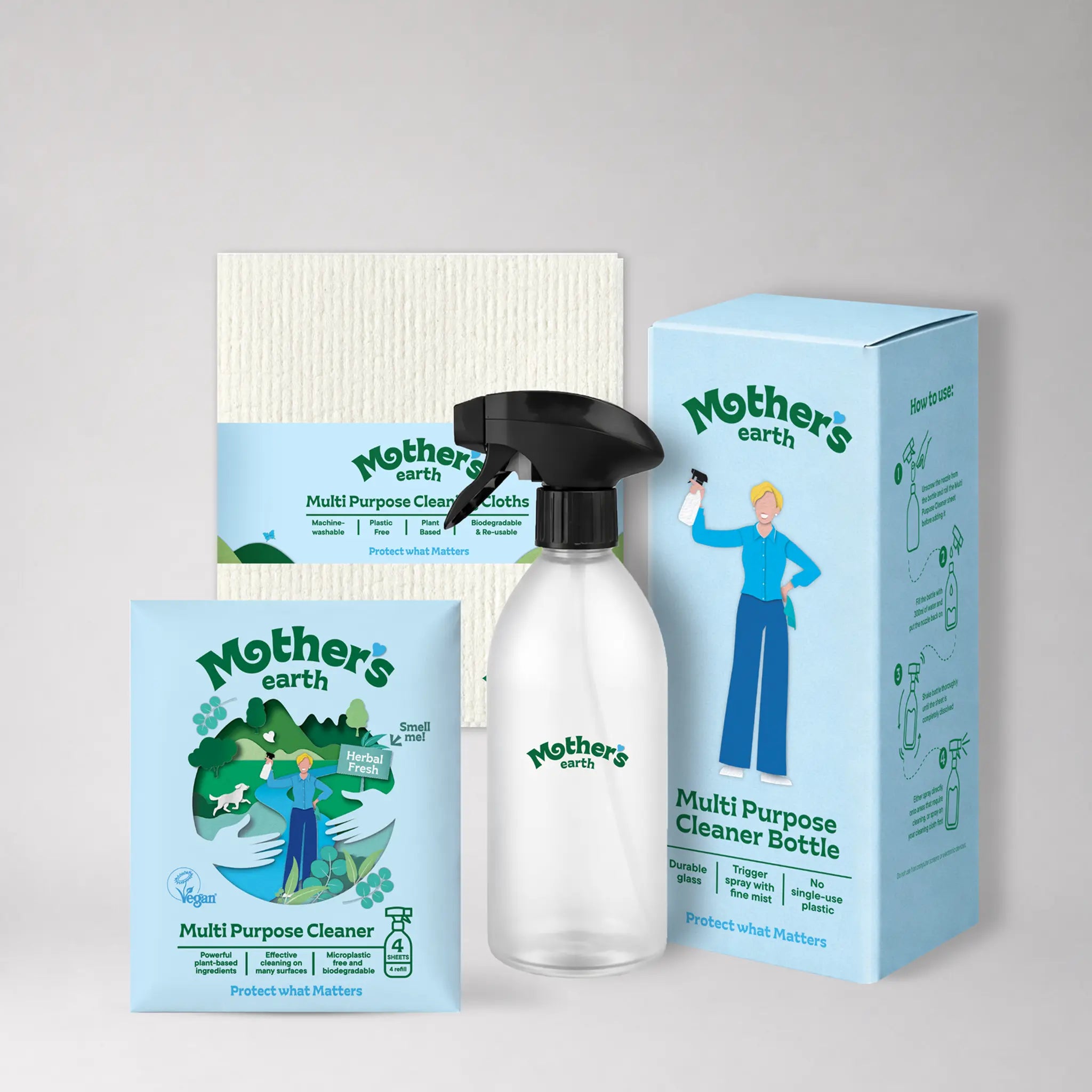 Allzweckreiniger Starterset Mother's Earth DE