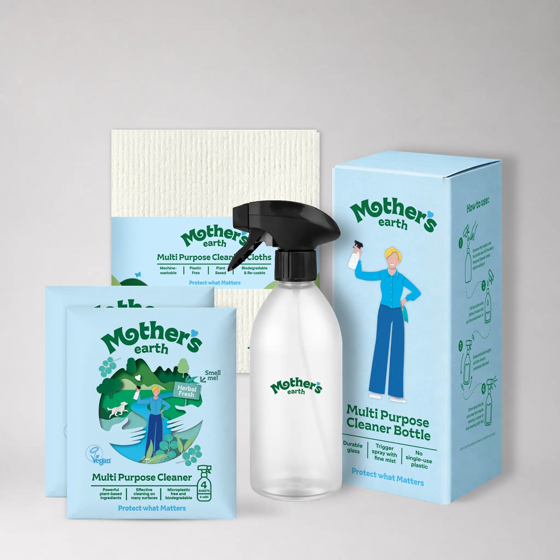 Allzweckreiniger Starterset Mother's Earth DE