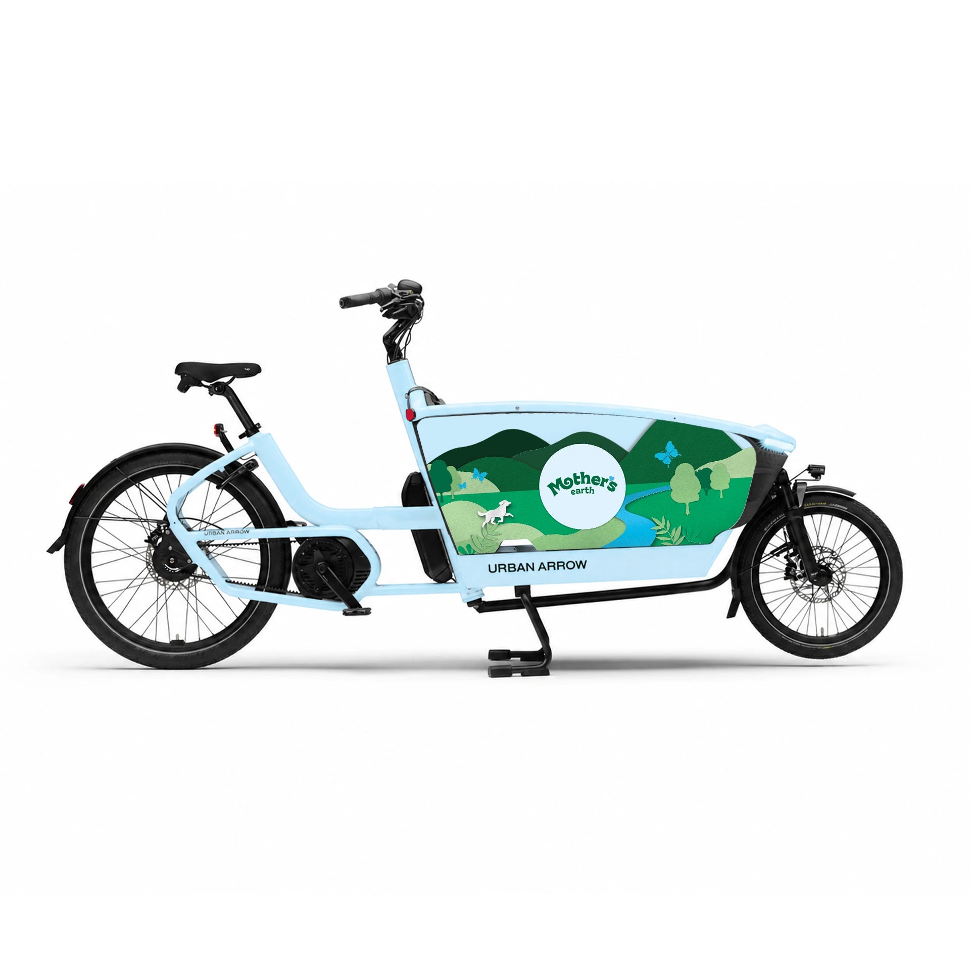Urban Arrow Family Next Advanced Belt mit Mother's-Earth-Design