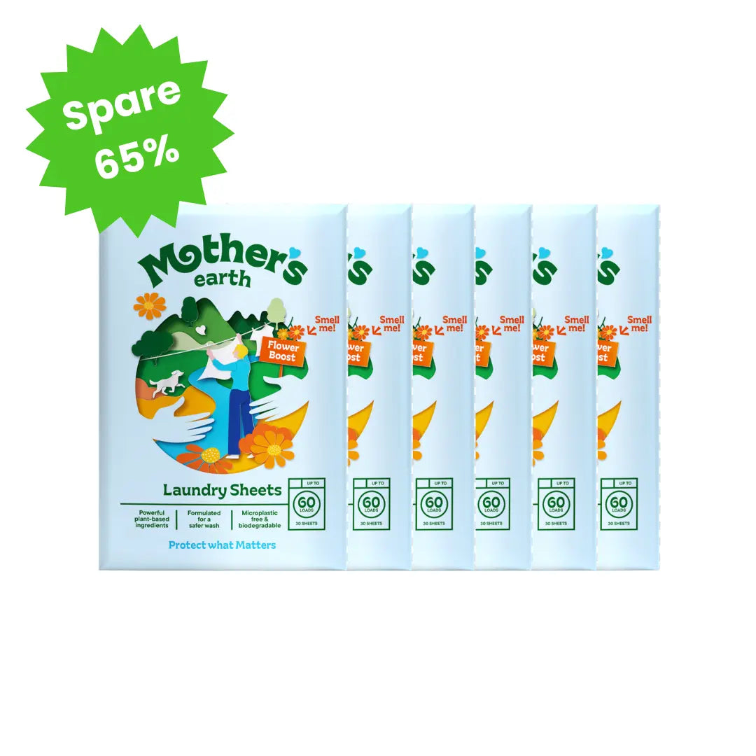 Einmalige Aktion | Umweltfreundliche Waschmittel-Blätter Mother's Earth