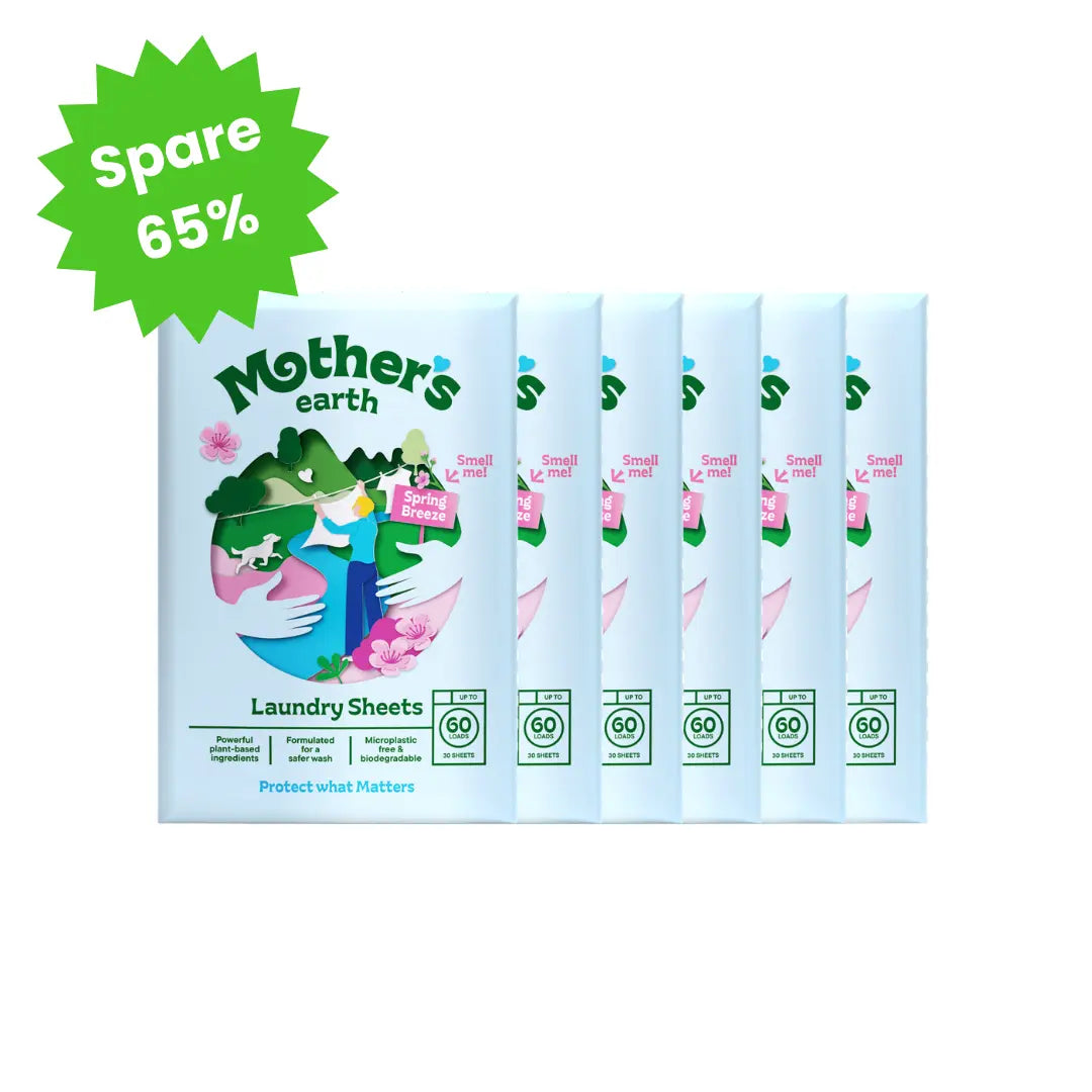 Einmalige Aktion | Umweltfreundliche Waschmittel-Blätter Mother's Earth