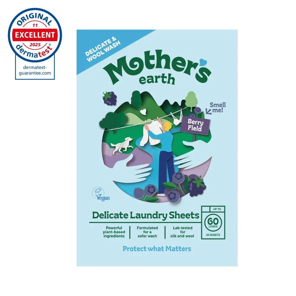 Laundry Detergent Sheet - Silk & Wool Mother's Earth DACH