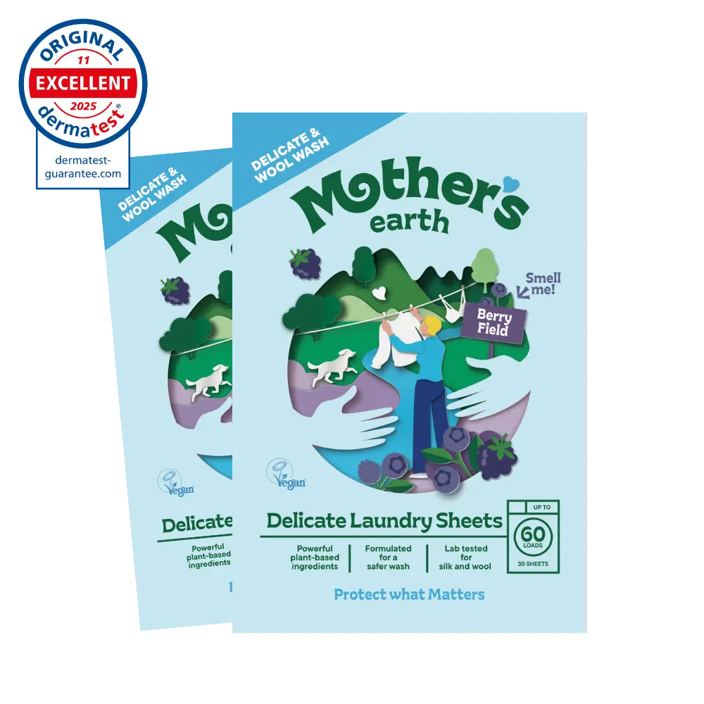 Laundry Detergent Sheet - Silk & Wool Mother's Earth DACH