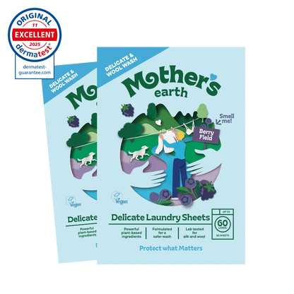 Laundry Detergent Sheet - Silk & Wool Mother's Earth DACH