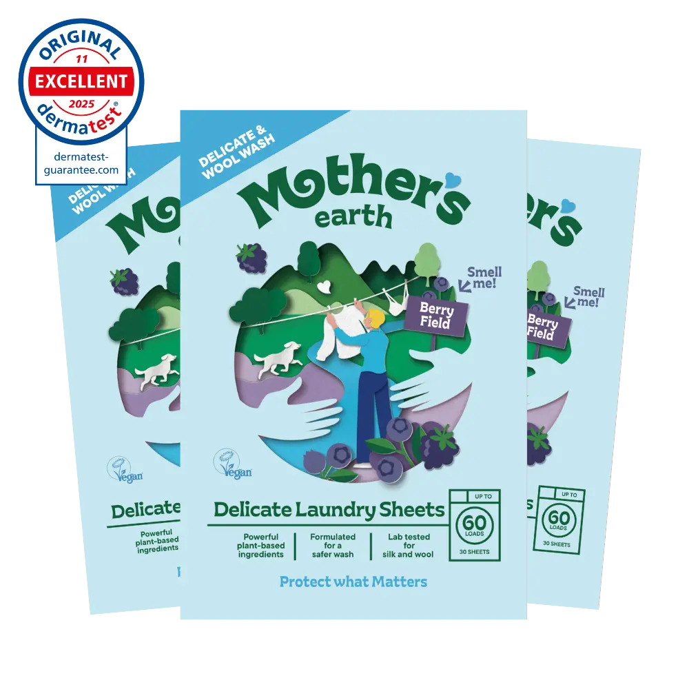 Laundry Detergent Sheet - Silk & Wool Mother's Earth DACH