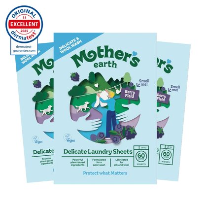 Laundry Detergent Sheet - Silk & Wool Mother's Earth DACH