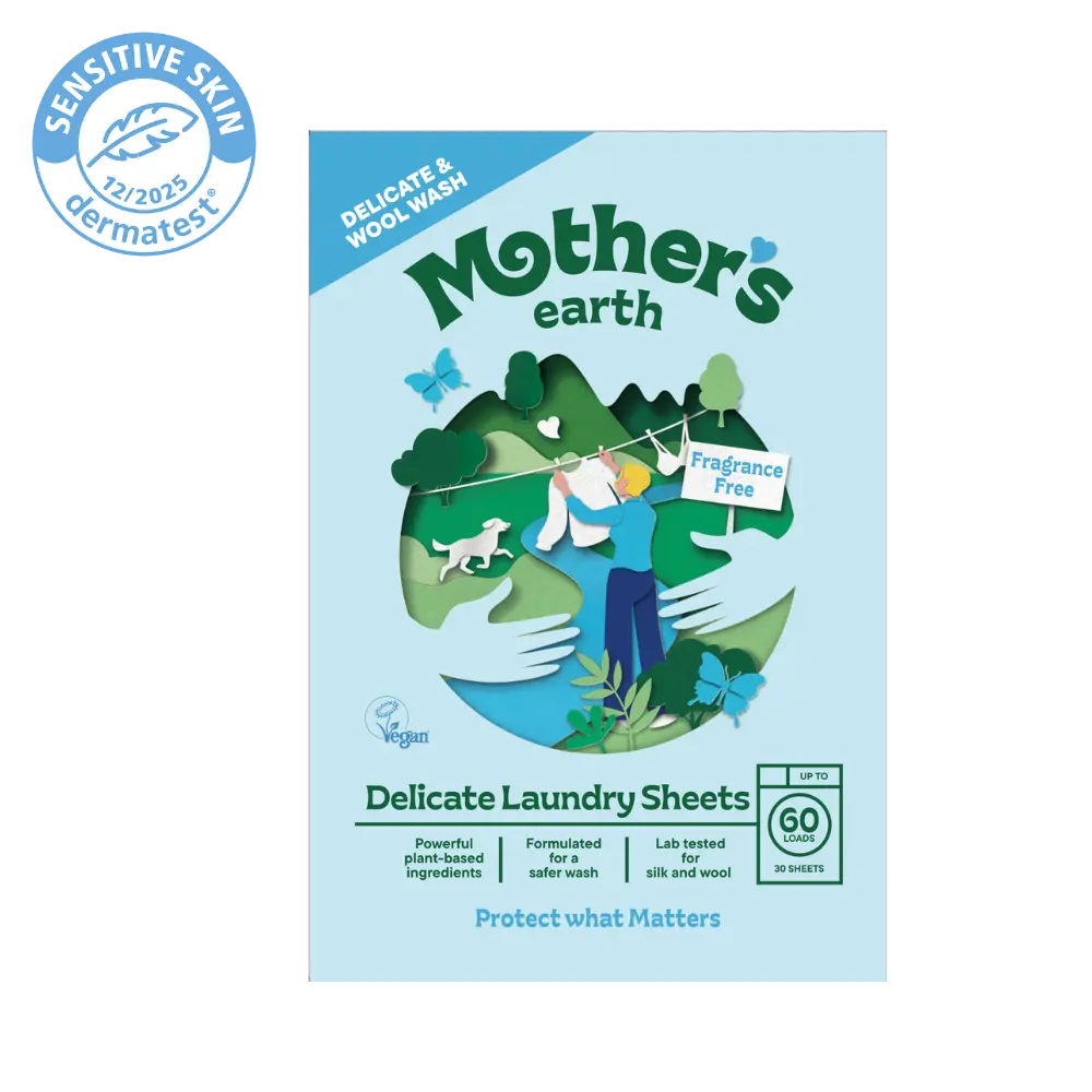 Laundry Detergent Sheet - Silk & Wool Mother's Earth DACH
