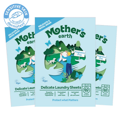 Laundry Detergent Sheet - Silk & Wool Mother's Earth DACH