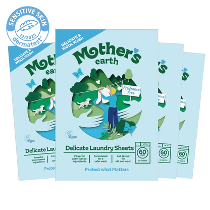 Laundry Detergent Sheet - Silk & Wool Mother's Earth DACH