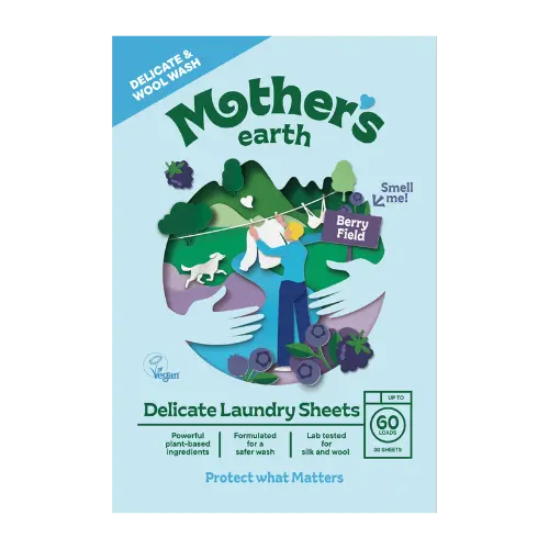 Laundry Detergent Sheet - Silk & Wool (Gift 2) Mother's Earth DACH