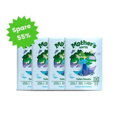 Toiletten-Reinigungsblätter Mother's Earth