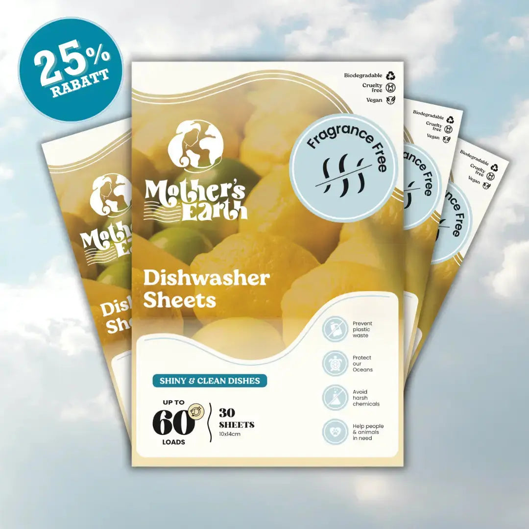 Umweltfreundliche Spülmaschinen-Streifen Mother's Earth NL