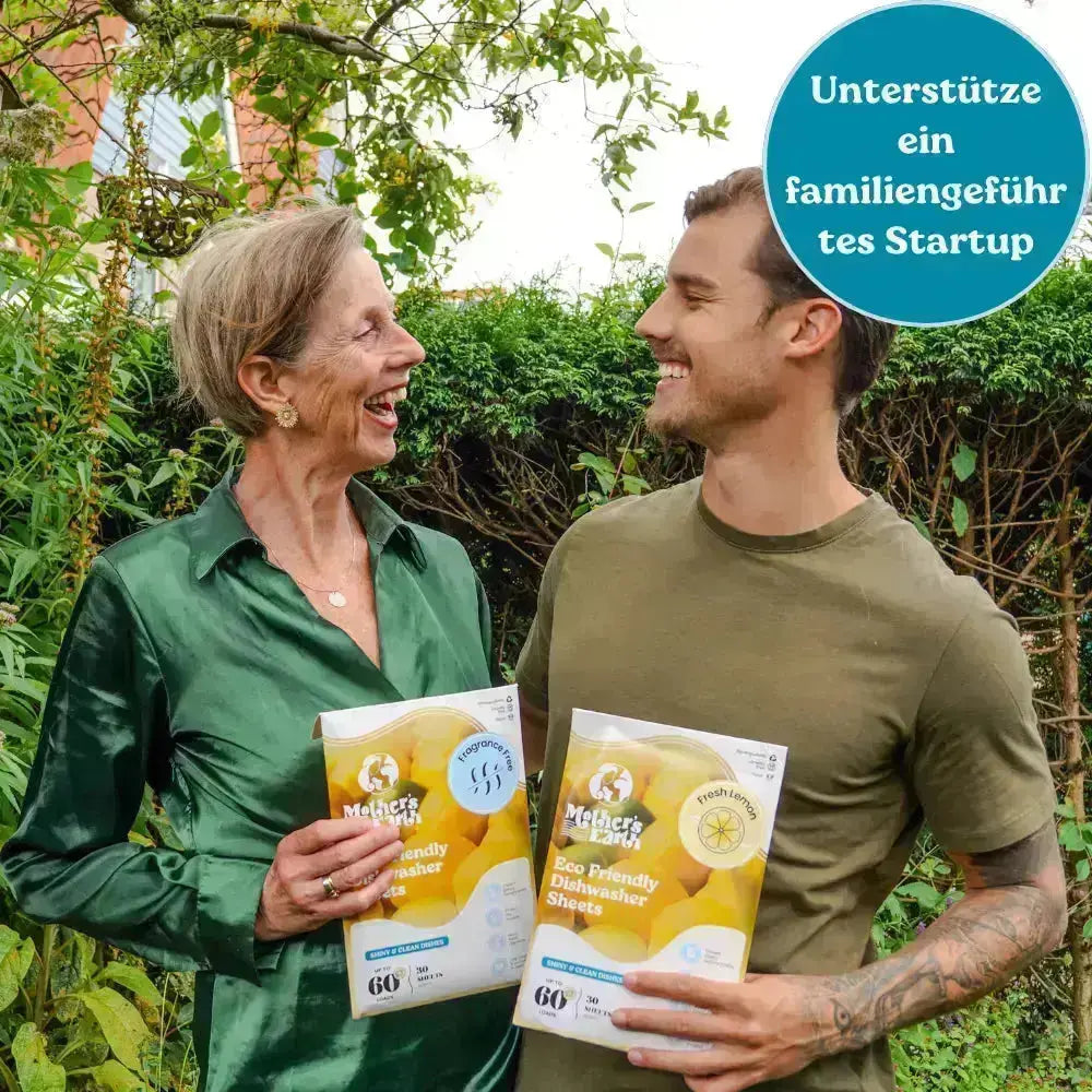Umweltfreundliche Spülmaschinen-Streifen | 60 Spülgänge Mother's Earth NL