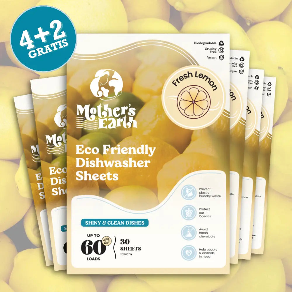 Umweltfreundliche Spülmaschinen-Streifen | 360 Spülgänge Mother's Earth