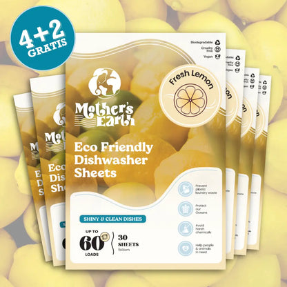 Umweltfreundliche Spülmaschinen-Streifen | 360 Spülgänge Mother's Earth