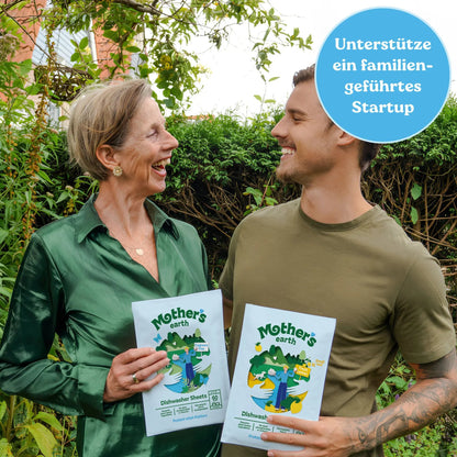 Umweltfreundliche Spülmaschinen-Blätter Mother's Earth NL