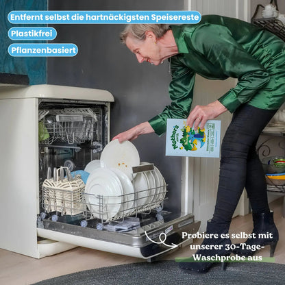 Umweltfreundliche Spülmaschinen-Blätter Mother's Earth NL