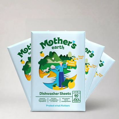 Umweltfreundliche Spülmaschinen-Blätter Mother's Earth NL