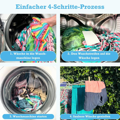 Umweltfreundliche Waschmittel-Blätter Mother's Earth