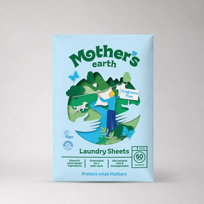 Umweltfreundliche Waschmittel-Blätter Mother's Earth