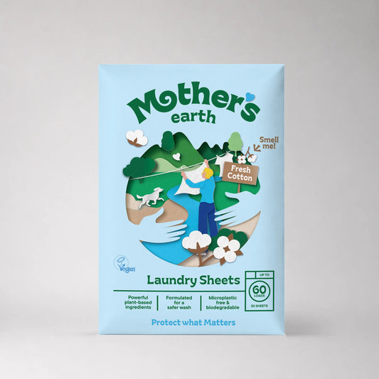 Umweltfreundliche Waschmittel-Blätter Mother's Earth