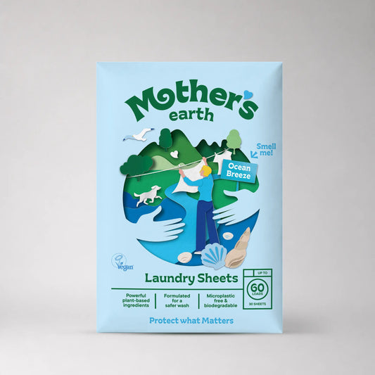 Umweltfreundliche Waschmittel-Blätter Mother's Earth