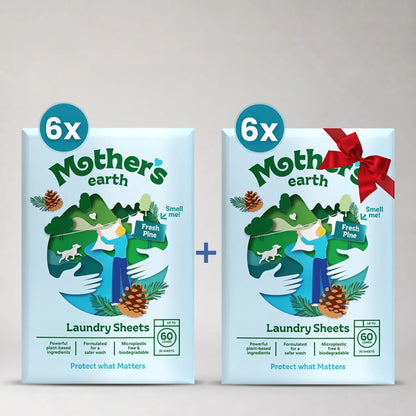 Umweltfreundliche Waschmittel-Blätter Mother's Earth