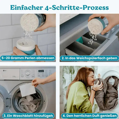 Umweltfreundliche Waschmittel-Blätter + Duftperlen - ADS Mother's Earth