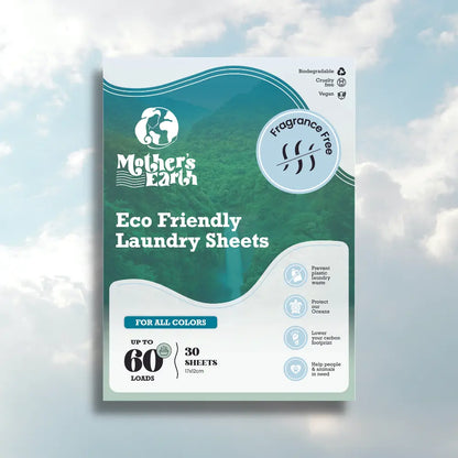 Umweltfreundliche Waschmittel-Streifen | 60 Waschgänge Mother's Earth