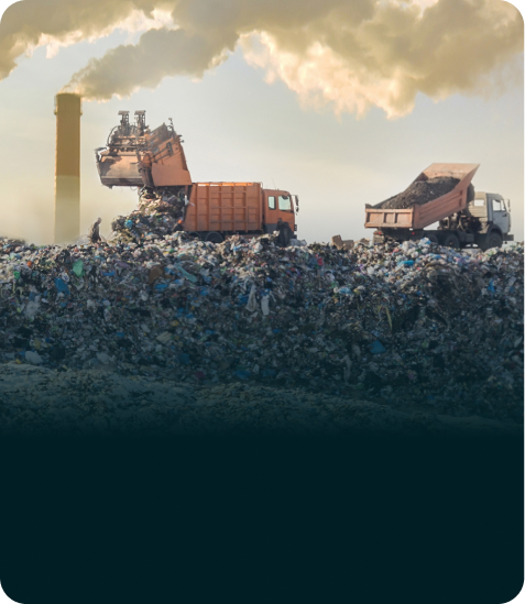 Nur <strong>32.5%</strong> des Plastiks wird in Europa recycelt.